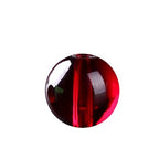 Transparent Round Glass Beads 6-12mm Wine Red Imitating Pomegranate 3