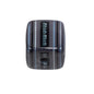 Striped Designer M Acrylic Square Beads 14mm 10pcs 20