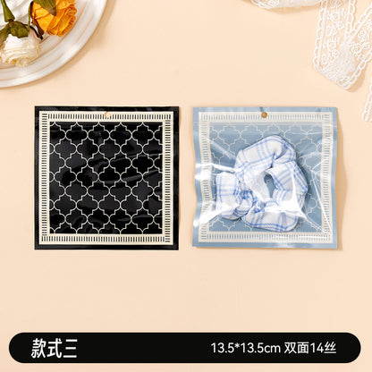 Top Seal Zip Lock Bags 13.5cm Pastel Animal Pattern 10pcs 40
