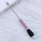 Beadable Ballpoint Pen Comfortable Grip Sponge Sheath Black Ink 1.0mm 16