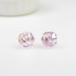 Transparent Twist Acrylic Beads 15mm 16mm Plated Assorted 20pcs 12