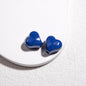 Irregular Faceted Heart Acrylic Beads 12mm Vibrant Colors 50pcs 11