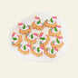 Silicone Focal Beads Cloud Unicorn Sleeping Pose 20pcs 6