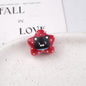 Lucky Red Star Acrylic Beads 20mm Colorful Mixed 20pcs 6