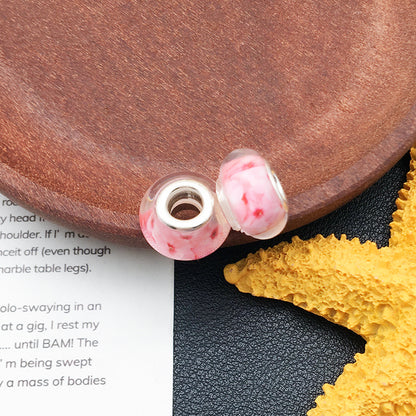 Resin Spacer Beads Pink Tone 40pcs 13