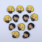 Silicone Focal Beads Anime Harry Potter Characters Holding Wands 20pcs 4