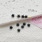 Star Butterfly Metal Beads 5mm Candy Colored Baked Painted 20pcs 17