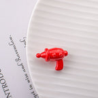 Painted Small Water Gun Acrylic Beads 24mm Colorful Glossy 1pc 3