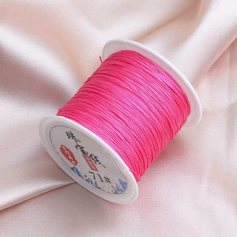 Nylon Thread Solid Color Glossy Finish 0.4mm 60m Spool 39