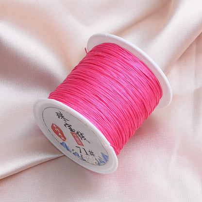 Nylon Thread Solid Color Glossy Finish 0.4mm 60m Spool 39