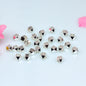 Brass Faceted Hexagon Metal Beads 3mm Gleaming Gold Tone 100pcs 3