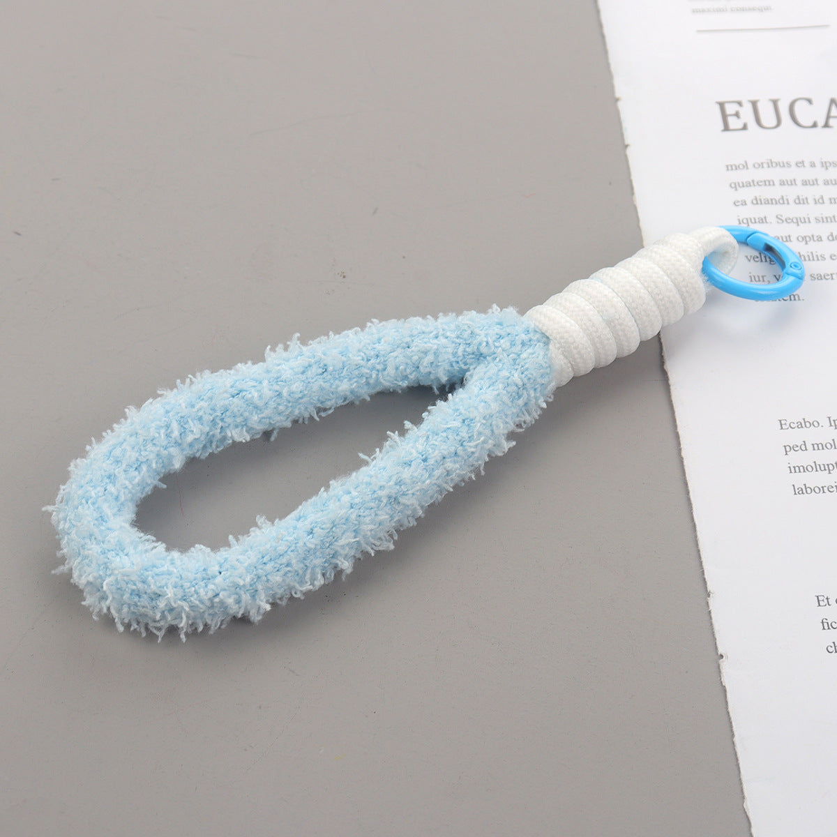 Plush Phone Charm Candy Color Soft Polyester Loop 2pcs 16cm 13