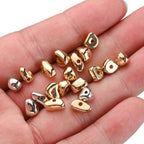 Irregular Stone Shaped CCB Plastic Spacer Acrylic Beads 6mm 200pcs 3