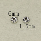 Alloy Oval Spacer Beads 6mm Woven Immitation Tibetan Antique Silver 100pcs 6