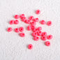 Acrylic Water Drop Spacer Beads 5mm Solid Color 162pcs 7