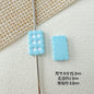 Baking Painted Cookies and Twisted Bow Metal Beads 15mm 21mm 20pcs 8