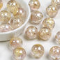 Luminous Shimmer Moonlight Resin Beads 16mm Round 10pcs 10