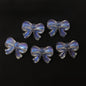 Transparent Aurora Laser Acrylic Beads Iridescent Mixed Shapes 2pcs 10