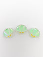 Glow Scallop Acrylic Beads 24mm Pastel Luminescent 50pcs 18
