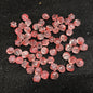 Czech Glass Beads Pumpkin 8mm Pastel Glow Grooved 100pcs 16