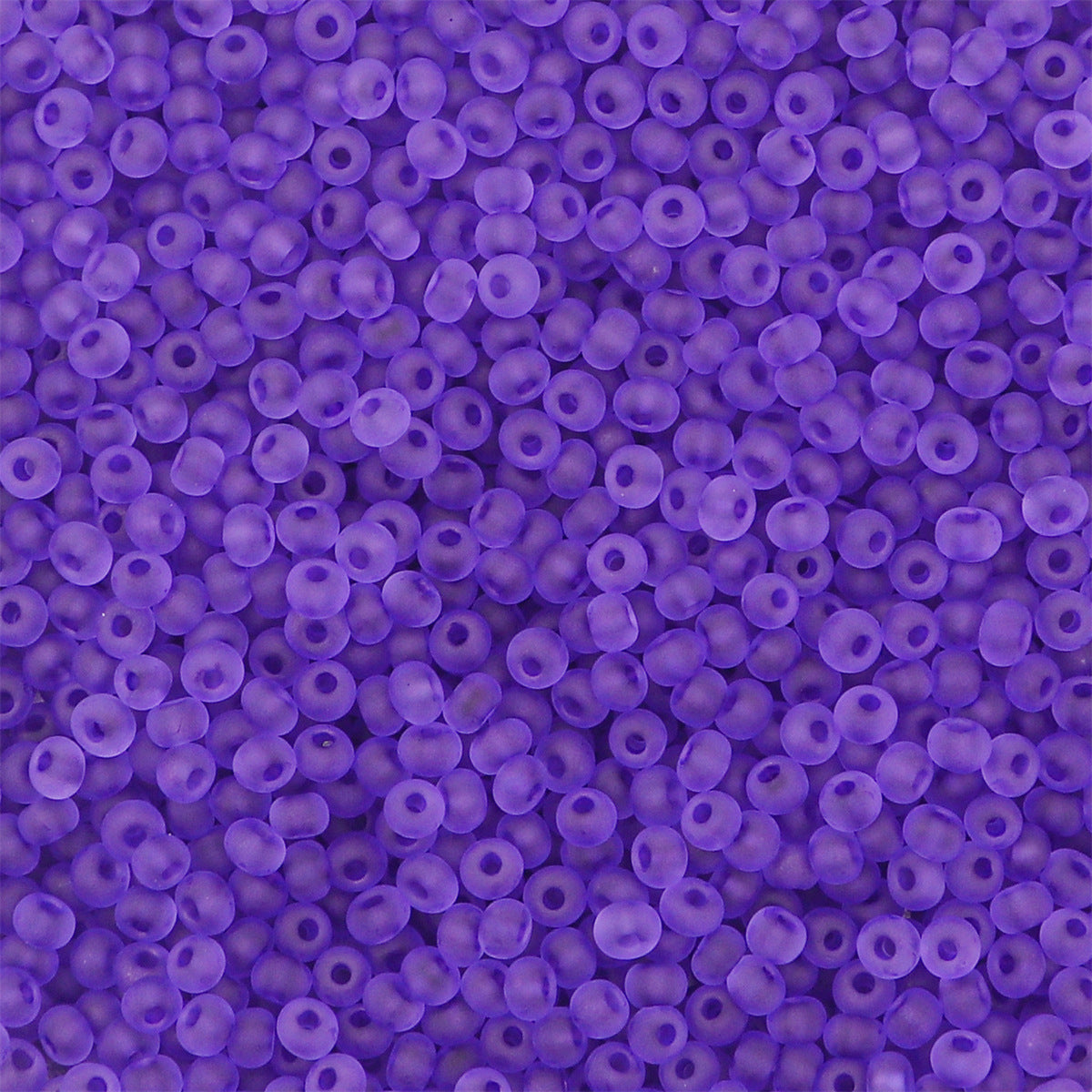 Transparent Frosted Seed Glass Beads 2mm with 1mm Hole 660pcs 29