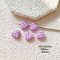 Candy Clown Metal Beads Colorful Painted Alloy 10pcs 16