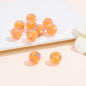 Rhinestone Bubblegum Beads 16-20mm Colorful Resin Sparkle 10pcs 14