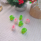 Silicone 3D Focal Beads Dinosaur Holding Puzzle Piece 20pcs 3