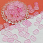 Czech Glass Beads Flower Double-Sided 13x18mm Pastel Jewel Colors 25pcs 14