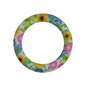 65mm Printed Silicone Rings Floral and Geometric Designs