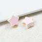 Painted Star Acrylic Beads 16mm Two-Color Enamel Glossy 20pcs 8