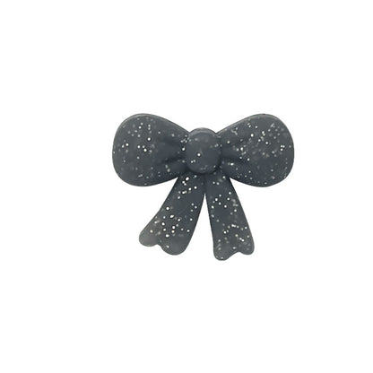 Silicone Focal Beads Cross Matte Speckled Glow in the Dark 20pcs 35