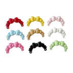 Bow and Skateboard Metal Beads 25mm 19mm Baking Painted Alloy 20pcs 3