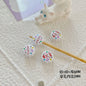 Cupcake and TV Metal Beads Painted Colorful Alloy 20pcs 18