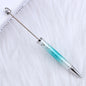 Beadable Ballpoint Pen UV Plating Starry Sky Sequins Gradient Colorful 5