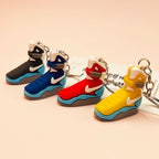PVC Fashion Sports Shoes Keychain Mini Sneaker Charm Vibrant Colors