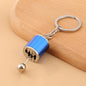 Vintage Car Shifter Keychain Zinc Alloy Movable Stick Shift Charm 8