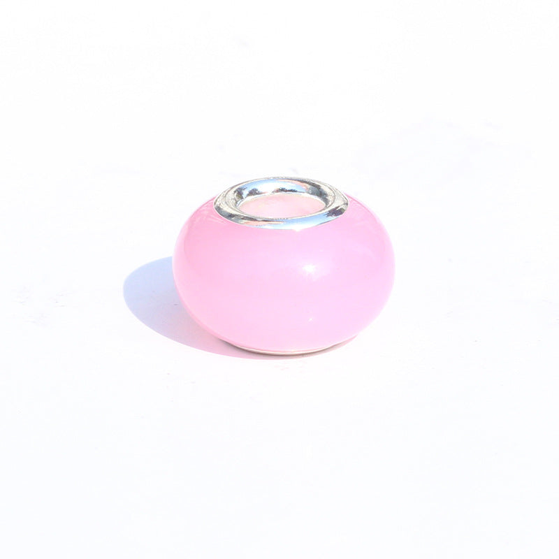 Acrylic Round Spacer Beads 14mm Glow In The Dark Dyed 7