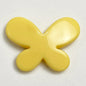 Creamy Color Butterfly Acrylic Flat Beads 29mm 1pc 13