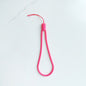 Woven Silicone Phone Charm Lanyard Soft Durable 14cm 8pcs 13