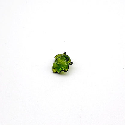 Lampwork Glass Beads Mushroom 15mm Hand Painted Colorful 10pcs 17