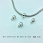Alloy Bead-hanger Spacer Beads Large Hole 200pcs 14