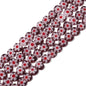 Millefiori Flower Glass Beads 8mm Colored Heart Shape 20pcs 14