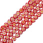 Millefiori Flower Glass Beads 8mm Colored Heart Shape 20pcs 6