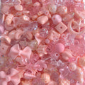 Multicolor Mixed Shape Acrylic Beads Vibrant Pastel Colors 2