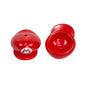 Painted Mario Hat Acrylic Beads 26mm Colorful 10pcs 9