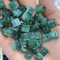 Opal Glitter Square Resin Beads 8mm Pearlescent Shimmer 10pcs 9