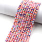 Flat Disc Clay Beads 6mm Colorful Matte Polymer 10strands 40