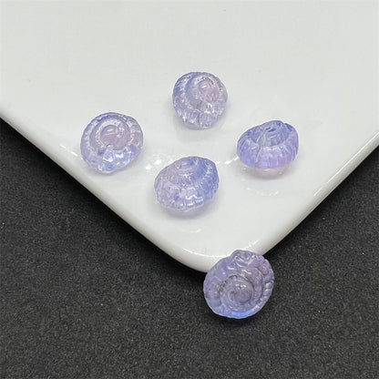Czech Glass Beads Conch 14mm Translucent Pastel Mixed 100pcs 3