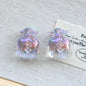 UV Plating Money Bag Acrylic Beads 22mm Translucent Pastel 20pcs 11